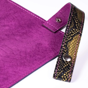 Cho PU da nhiều màu rồng quy mô xúc xắc Mat & biểu tượng tùy chỉnh xúc xắc Túi thiết lập cho RPG ngục tối và con rồng 31x25.5cm - Product Image 2