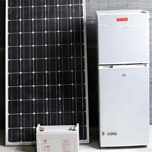 <span class=keywords><strong>Réfrigérateur</strong></span> <span class=keywords><strong>solaire</strong></span> Z 128L, <span class=keywords><strong>réfrigérateur</strong></span> pour voiture, alimenté par énergie <span class=keywords><strong>solaire</strong></span>, pour congélation et réfrigération, DC 12V, 24V, 48V - Product Image 2