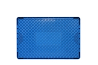 Conteneur en plastique robuste 600x400x300mm pour le commerce de gros, caisses de manutention à grande capacité, caisses à poisson, NOUVELLE EUROBOX
