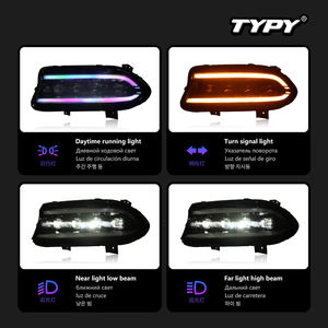 Luces LED RGB de 12V con Cambio de Color 6000K Nuevas para Conjuntos de Faros Delanteros Charger (Modelos 2015-2021) - Product Image 5