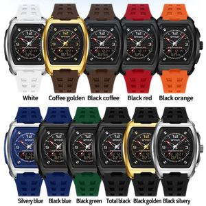 Reloj Deportivo SANDA 5109 para Hombre, Resistente al Agua, con Doble Pantalla, Luminoso, con Alarma de Cuenta Regresiva y Tres Zonas Horarias - Product Image 4