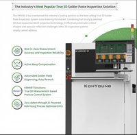Macchina SMT ad Alta Efficienza Koh Young KY8030-2, Ispezione Pasta Saldante 3D, Nuova Linea di Produzione SMT per Ispezione Componenti SPI