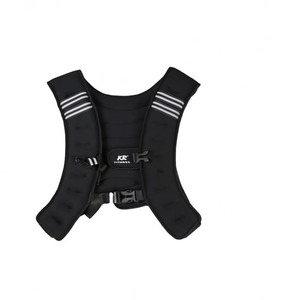 Gilet lesté en PVC pour fitness, avec billes d'acier invisibles, en tissu de plongée, pour la course à pied, excellent confort - Product Image 2