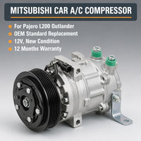 Compresseur de climatisation électrique 12V pour voiture Mitsubishi Lancer Pajero L200 Fuso L300 Outlander Canter