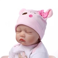 Vente en gros de poupées reborn de 22 pouces, poupées réalistes en silicone et vinyle, nouveau-né, petite fille, poupée réaliste personnalisée