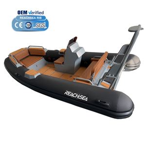 Bote Neumático RIB REACHSEA Achilles Hypalon, 7 Personas, 4.3m, Consola, Lujo, OEM ODM para Rescate - Product Image 2