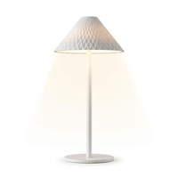 Lampe de bureau rechargeable à commande tactile pour chambre et bureau, avec 3 modes de couleur (3000K-6000K), fonction mémoire, lampe de table LED sans fil