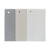 Tissus occultants en maille pour stores enrouleurs, protection solaire, prix de gros usine