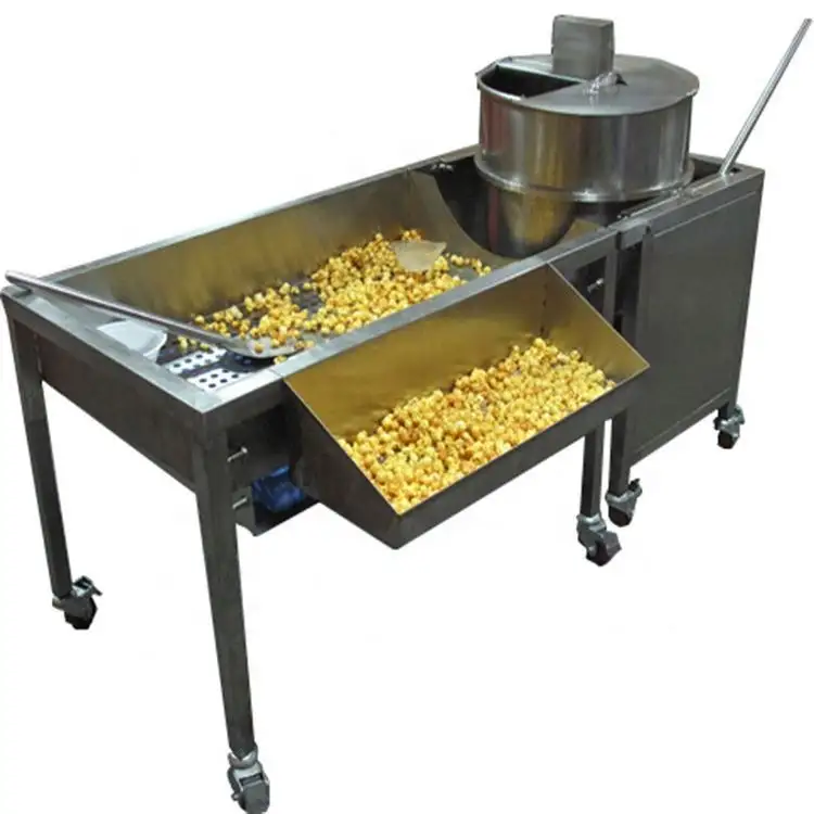 Mesin Jual Otomatis Popcorn 90 Liter Mesin Popcorn Pembuat Penjual Popcorn dengan Harga Yang Wajar