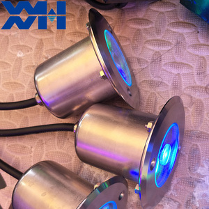 Ip68 Étanche En <span class=keywords><strong>Acier</strong></span> Inoxydable 12v 3Watt <span class=keywords><strong>Piscine</strong></span> Intégrée 100mm Encastré Sol Lumière Sous-Marine pour <span class=keywords><strong>Piscine</strong></span> - Product Image 3