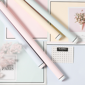 <span class=keywords><strong>Film</strong></span> d'emballage <span class=keywords><strong>plastique</strong></span> étanche pour fleur, 58x58cm, 10 pièces, papier d'emballage à bord coloré, pour <span class=keywords><strong>fleuriste</strong></span> - Product Image 3