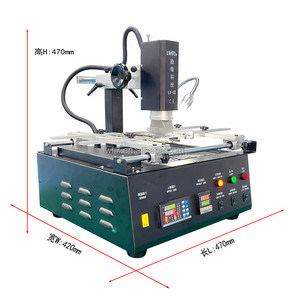 LV-02 manuel BGA Station de reprise système de soudure infrarouge réparation de carte PCB en acier inoxydable robuste <span class=keywords><strong>IR6500</strong></span> - Product Image 2