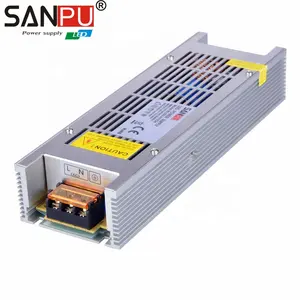 220vac to 24vdc power supply 250W 24V SANPU New Arrival AC 220V to DC 24 V Single Output Small Without Fans for led disp