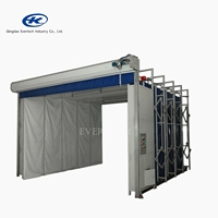 Cabine de peinture télescopique en PVC imperméable, cabine de peinture gonflable rétractable pour voitures