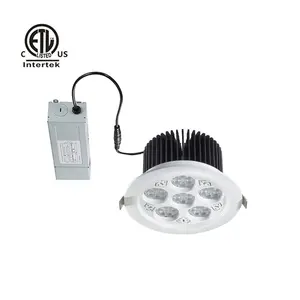 Professional commercial led downlight recessed mounted jewelry store spotlight 30W clear light 5 years warranty