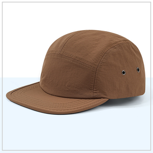 Quick Dry Polyester 5 Panel Camp <b>Cap</b> <b>Flat</b> Brim Streetwear Skateboard Outdoor Retro Vintage Camping Hat For <b>Men</b> Women - Product Image 2