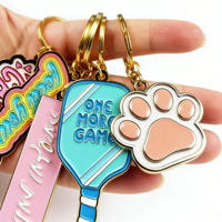 Gantungan kunci Promosi Aksesori gantungan kunci lucu Anime sublimasi kustom Logo desainer gantungan kunci gantungan kunci logam Enamel