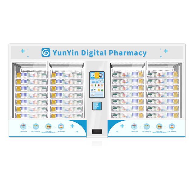 Smart Otc Drugs Robot Healthy Retail Pharmacy Medicine Vending Machine with Touch Screen