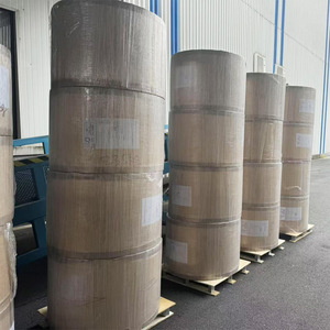Nâu kraft cơ sở giấy cuộn cho cấp thực phẩm đóng gói nguyên liệu Jumbo giấy cuộn mà không cần PE - Product Image 3