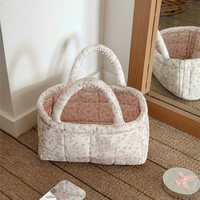 Nouveau style Panier de rangement multifonctionnel pour fleurs de pivoine, organisateur de cosmétiques de bureau, panier de tri pour articles divers et collations