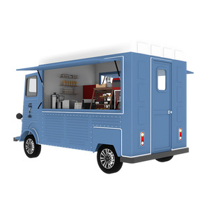 Kiosque de vente mobile, chariot alimentaire polyvalent pour centre commercial et zone touristique, stand de café, thé au lait et snacks 540×202×260 cm - Product Image 2