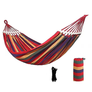 Chất lượng cao xách tay duy nhất dày vải bông võng Xách Tay Cắm Trại võng vườn võng - Product Image 2