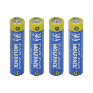 Batterie Alcaline AAA LR-3, Confezione Blister da 4 - Product Image 1