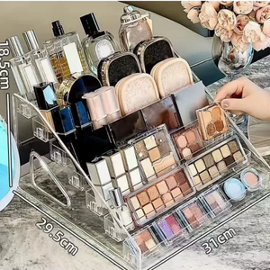 PET 展示架 盲盒收纳架 多层透明化妆品收纳架 欢迎礼品促销手工制作 - Product Image 2