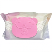 Lingettes nettoyantes pour bébé MINGOU, prix de gros, écologiques, non tissées, biodégradables, jetables, extra douces