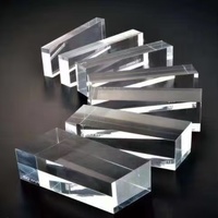 Plaque acrylique coulée de haute qualité, épaisseur 30 mm, 100 % PMMA pur, panneau acrylique solide pour découpe laser, signalétique et traitement sur mesure
