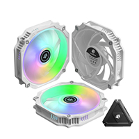 Zhorse — ventilateur de refroidissement à eau 5V, noir/blanc, ARGB, 140mm, 1/2/3pack avec accessoires complets