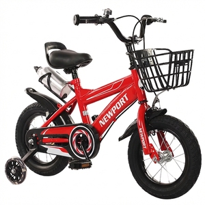 SY Vélo Enfant Garçon Bleu en Acier à 4 Roues, Tailles 12, 14 et 16 Pouces, Prix Abordable, En Vente - Product Image 3