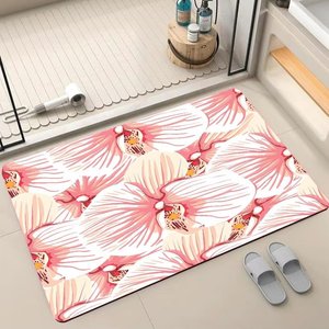 Su geçirmez paspas zemin Mat <span class=keywords><strong>6</strong></span>*9 banyo paspas Diatom çamur halı banyo paspas banyo için