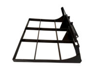 Godet tamiseur de pierres robuste pour mini-chargeuse, avec structure squelette, OEM