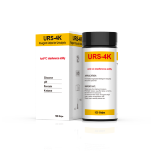 แผ่นทดสอบปัสสาวะเพื่อการวินิจฉัยทางการแพทย์ URS-4K อุปกรณ์การแพทย์สำหรับใช้ในครัวเรือน - Product Image 4