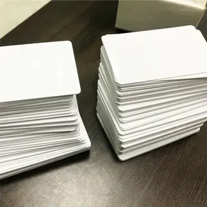 Stampante a getto d'inchiostro PVC Card stampabile carta di plastica bianca carta d'identità personalizzata in PVC