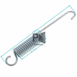 Ressort en acier personnalisé 75mm/89.5mm/109.5mm/125mm longueur <span class=keywords><strong>support</strong></span> pieds <span class=keywords><strong>de</strong></span> <span class=keywords><strong>Support</strong></span> <span class=keywords><strong>pied</strong></span> latéral cadre ressort pour moto Dirt Pit Bike - Product Image 4