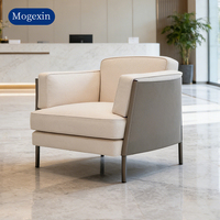 Canapé inclinable en cuir de luxe moderne, fauteuils d'appoint, couleur personnalisée pour appartement, villa, salon, bureau, usage commercial, hôtel