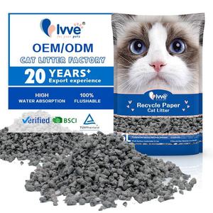 Arena para Gatos de Papel Reciclado Gris al por Mayor, No Aglomerante, Pellets de Papel Reciclado - Product Image 4