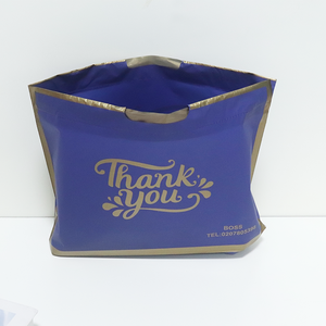 Mua sắm túi dây rút nhựa HDPE chấp nhận mờ đục nước bằng chứng thực phẩm Takeaway tùy chỉnh thời trang tùy chỉnh in ấn 40 30cm - Product Image 2