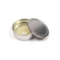 Venta al por mayor 100ml/3,5g latas de caviar autoselladas con prensa Cali mejor precio lata a granel para aperitivos y dulces tapa de hojalata de grado alimenticio