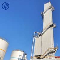 Usine d'azote cryogénique à fonctionnement continu 900 Nm³/h pour le processus de découpe de l'acier