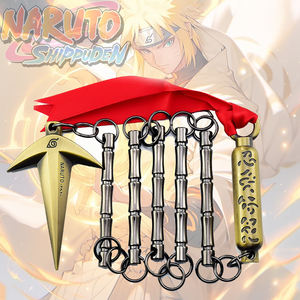 <span class=keywords><strong>Hokage</strong></span> โมเดลอาวุธนินจารุ่นที่สี่, ยานอะนิเมะ kunai จากเรื่อง <span class=keywords><strong>Hokage</strong></span> Flying Thunder GAIN 345g โมเดลอาวุธโลหะห้าส่วน - Product Image 1