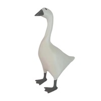 SWAITE Figurine de canard créative à personnaliser avec aimant – Ornement de bureau animalier en résine synthétique, style vintage moderne – Design mignon