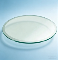 Mesa de Comedor o Café Redonda de Vidrio Templado de 10 mm de Espesor, Diseño Moderno, Segura, con Más de 5 Años de Garantía, Precio Bajo