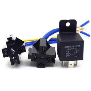 Chất Lượng Cao 1Z Auto Relay 12V/40a 12V 30A 40A RELAY 5PIN 5P Xe Ô Tô Relay Ổ Cắm Dây Khai Thác