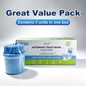 Nettoyant automatique <span class=keywords><strong>pour</strong></span> cuvettes de toilettes, nettoyant <span class=keywords><strong>pour</strong></span> salle de bain, prévient l'accumulation de taches, comprimés nettoyants longue durée <span class=keywords><strong>pour</strong></span> réservoir de toilettes - Product Image 1