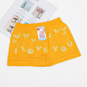 UOKIN肌にやさしいシームレスポリエステルティーン女の子用ボクサー下着ショーツ10-14歳ティーン - Product Image 3