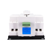 Interrupteur de transfert automatique double alimentation (ATS) TOMZN 2 entrées 1 sortie 2P 63A 230V 50/60Hz type MCB