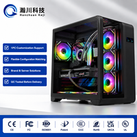 Hot Sale Gaming PC I7 Processor GTX 1660S 32G 1TB SSD RGB Fans WiFi Customizable Gaming Desktop Wholesale